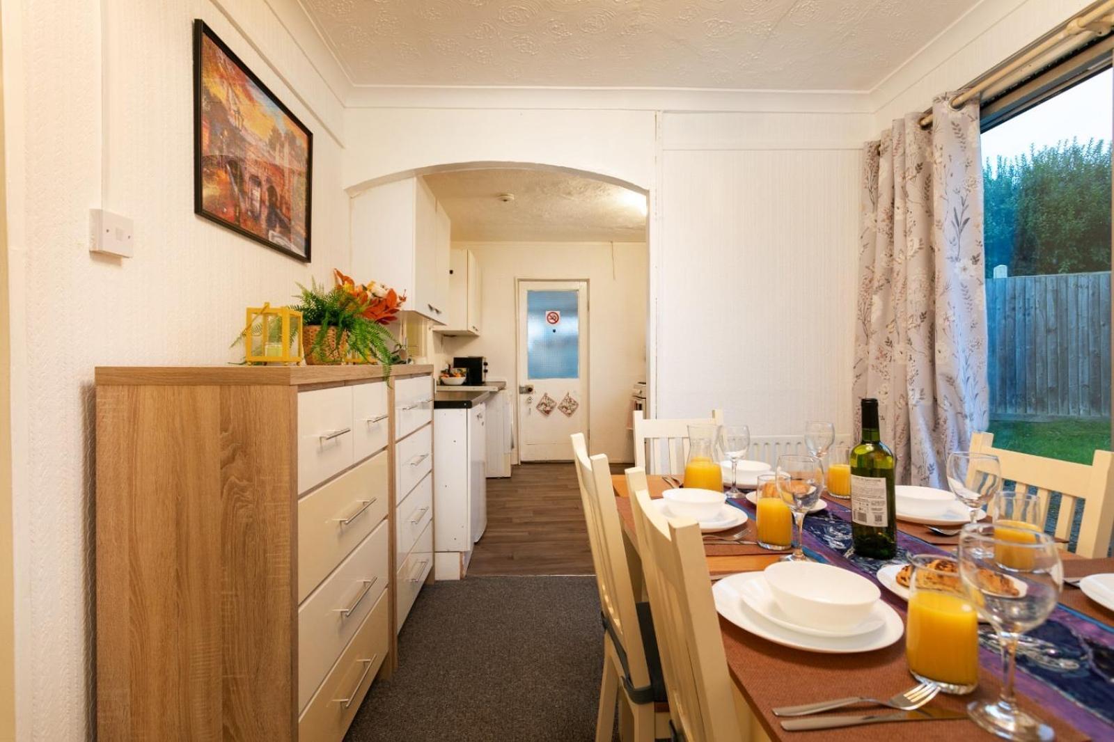 Cozyhome-3Br-5Guest#Netflix#Parking#Garden 노팅엄 외부 사진
